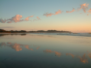Playa Guiones Sunset by Reese Langston